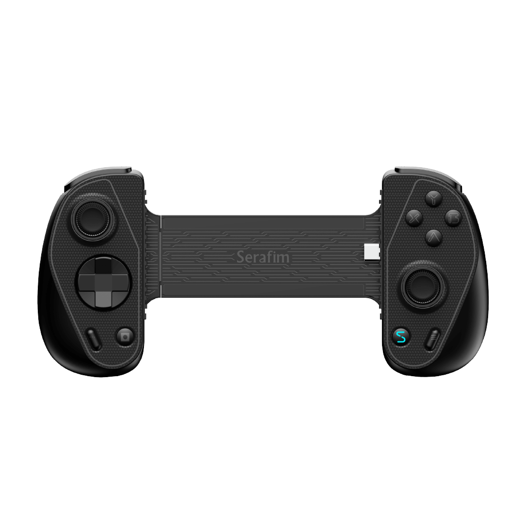 The front view of the S3 Mobile Gaming Controller