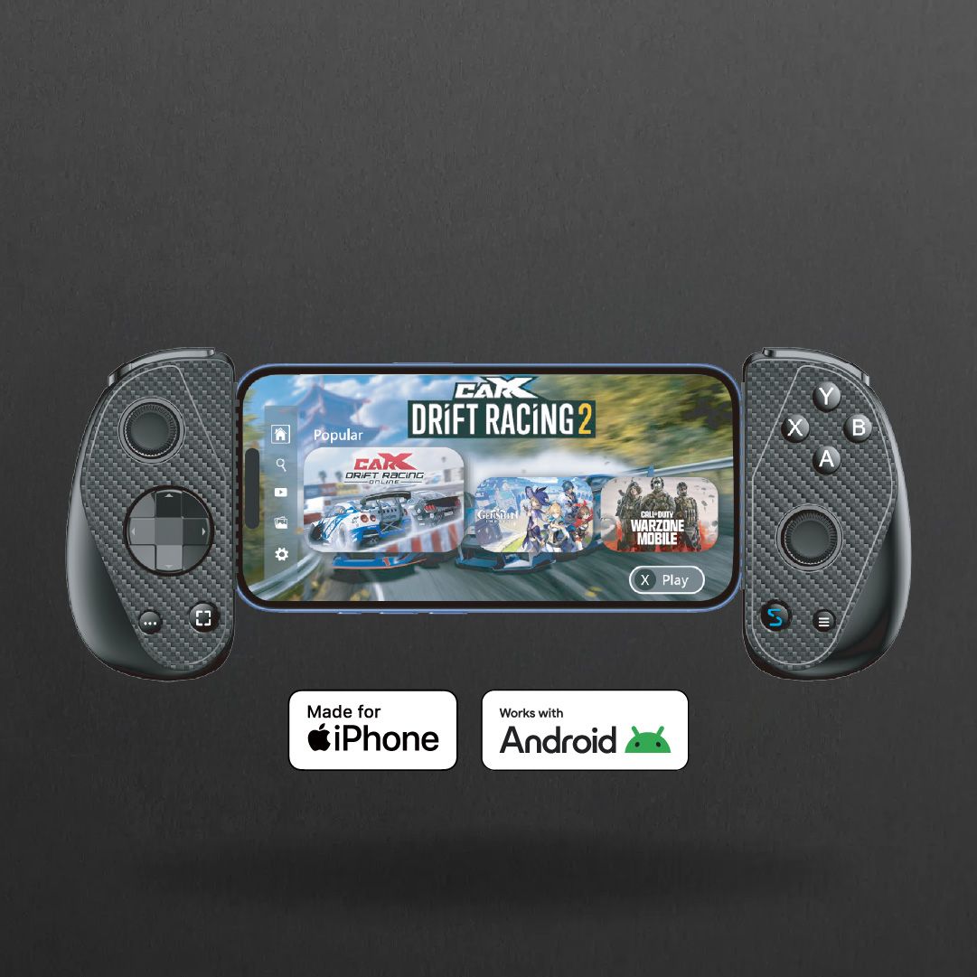 Serafim S3 is an MFI-certified game controller. The product has been crowned with a Tom's Guide CES 2024 Award.