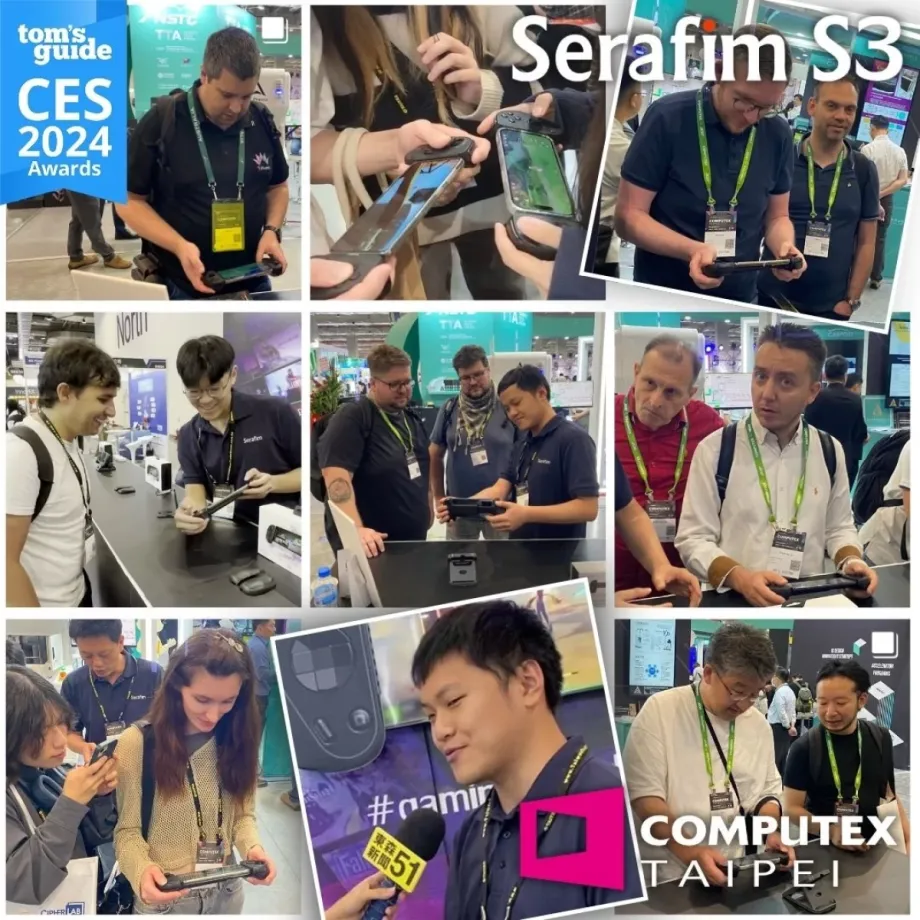 Participants at Computex 2024 praised the controller's innovative design, smooth functionality, and exceptional gaming experience.