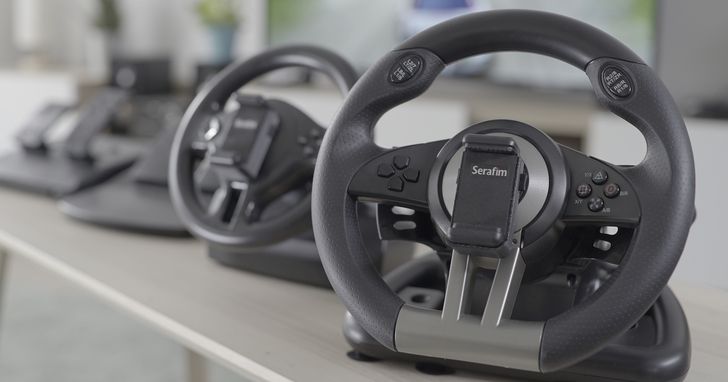 側拍serafim R1+多功能遊戲方向盤