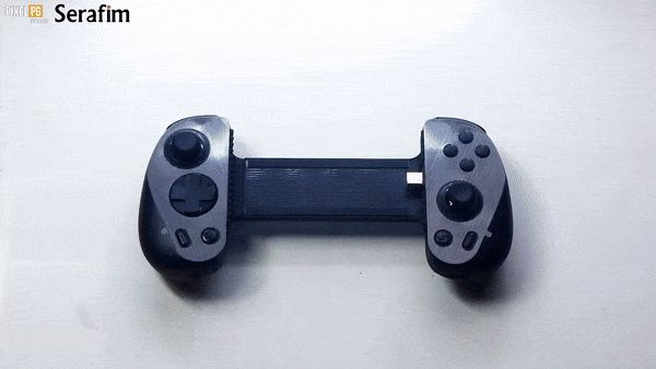 The S3 Mobile Controller has extendible controller. It fits phones with 17.9 cm or shorter in length