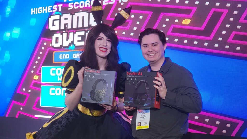 CES 2025 Serafim stage event