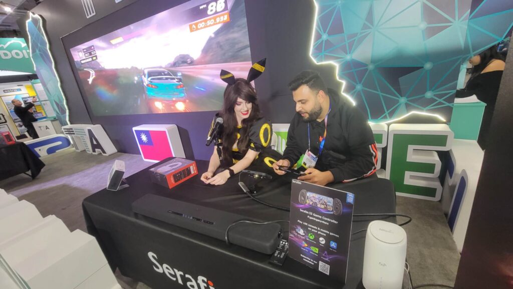 CES 2025 Serafim stage event